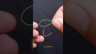 Snell fishing knot with a slight variation worth a try fishingknot fishingtutorial [upl. by Hcahsem]