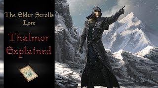 The Thalmor Explained  The Elder Scrolls Lore [upl. by Nnaeirb]