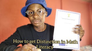 How to get a distinction in Math Literacy Study Tips [upl. by Jit]