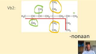 Naamgeving en structuurformules van koolwaterstoffen KWS organische chemie deel 1 [upl. by Aloap]