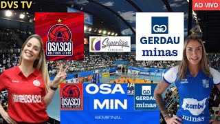 OSASCO X MINAS AO VIVO SUPERLIGA FEMININA DE VÔLEI ONDE ASSISTIR COM IMAGENS [upl. by Carmina267]