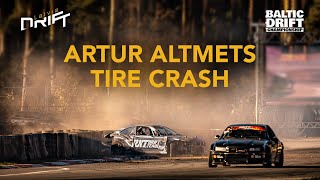 Artur Altmets TIRE CRASH  DRIFT GRAND FINAL  TOP 32 [upl. by Jaquenetta]