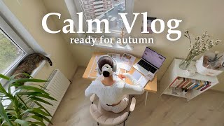 ГОТОВЛЮСЬ К ОСЕНИ организация уюта доска желаний свидание с собой 🤍 calm vlog [upl. by Newman]