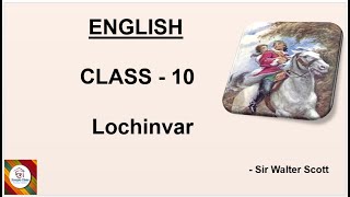 ENGLISHCLASS 10SSLCKARNATAKA BOARDPOEM  LOCHINVARSCORPIO CLASS [upl. by Bodi]