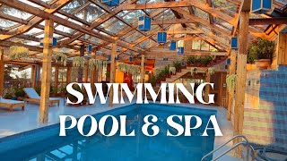 Chalets Naldehra  Swimming Pool amp Spa Area  Property Tour  Shimla [upl. by Wetzel37]