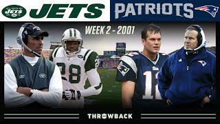 The Game That Changed the Future of the NFL Jets vs Patriots 2001 Week 2 [upl. by Greer535]