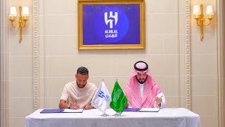 NEYMAR AL HILAL SIGN OFF CONTRACT SAUDI ARABIA [upl. by Elka]