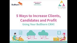 Webinar  5 Techy tips to increase clients candidates and profit [upl. by Warp]