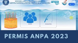 Cum să îți faci permis de pescuit ANPA în 2023 [upl. by Ahseer608]