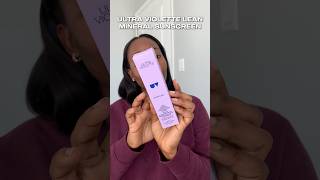 Ultra Violette Lean Mineral Mattifying Sunscreen Review australiansunscreen sunscreenreview [upl. by Gregg292]