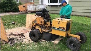 Vermeer SC252 Stump Grinder [upl. by Awad826]