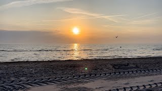 SCHARBEUTZ  Sonnenaufgang am Strand 🌅🏖️ [upl. by Ssalguod]