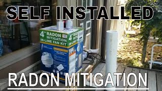 RADON ABATEMENT  Do it Yourself  How I did it [upl. by Hertz]