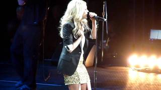 Carrie Underwood at Nashville Rising 6222010 quotJesus Take the Wheelquot and quotHow Great Thou Artquot [upl. by Ahsenrad]