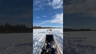 Lapland🤍 christmas snow sledding finland winterseason santaclaus [upl. by Catlee430]