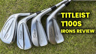 Titleist T100S Irons Review Forged Feel Modern Distance [upl. by Llenoj109]