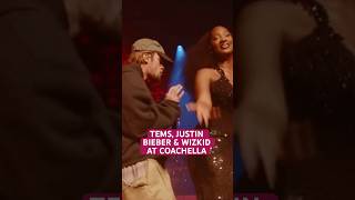 Tems Justin Bieber amp Wizkid at Coachella tems justinbieber wizkid privilegernb [upl. by Coe]