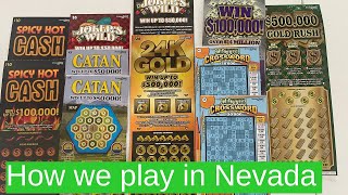 How we play scratch offs in nevada [upl. by Chiaki243]