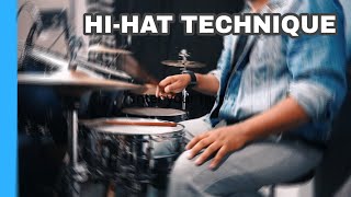 Hi Hat Technique  Drum Lessons by Tarun Donny part  1 [upl. by Sukul]