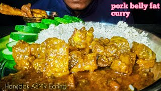 ASMR PORK BELLY WITH RICH SALAD 🥒 MUKBANG  🌶️PSK ASMR EATING SHOW MUKBANG PORK FAT [upl. by Glialentn]