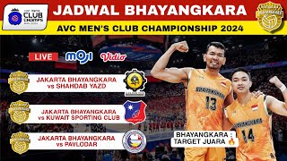 Jadwal Jakarta Bhayangkara Presisi AVC Mens Club Championship 2024 Live Hari Ini [upl. by Ardien]