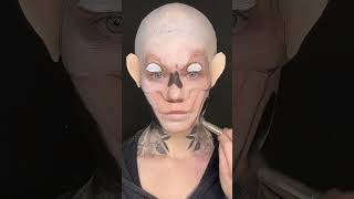 Crypt Keeper Mini Tutorial makeupillusion makeup makeuptransformattion [upl. by Eelyab201]