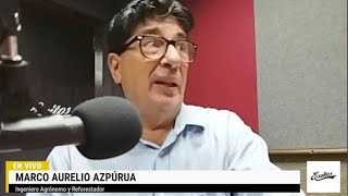 MARACAY  Marco Azpúrua Hay que prohibir la quema de hojarasca en el Henri Pittier  EN EL AIRE [upl. by Ecile]