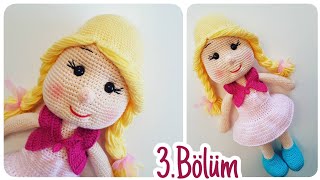 Amigurumi Kız Bebek Yapımı 3Bölüm  Bacak Birleştirme ve Gövde Örgü Oyuncak Bebek 37 [upl. by Solley100]