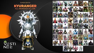 Kyuranger All Monster Villain [upl. by Grunberg]