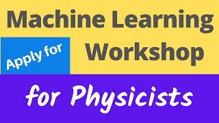 Machine Learning Workshop for PhD Students [upl. by Suolhcin]