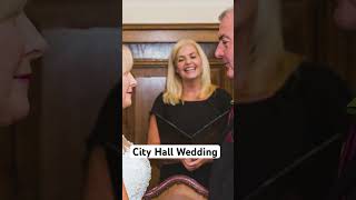 Intimate City Hall Wedding Ceremony in Belfast [upl. by Sairu]