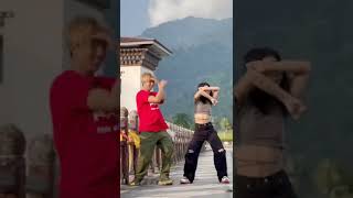 chamak chamak dance with kezia😍🫶🏻 shorts ytshorts ashortaday bhutan [upl. by Artinek]