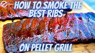 Smoke bbq ribs  Z Grills  How To smoke Ribs on pellet grills  Beginners Bbq outdoors [upl. by Dnaltiac]