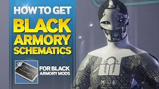 Destiny 2 Black Armory Schematics  How to Get [upl. by Tioneb361]