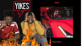 NICKI MINAJ quotYIKESquot REACTION LETS GOO NICKI [upl. by Ashlee]