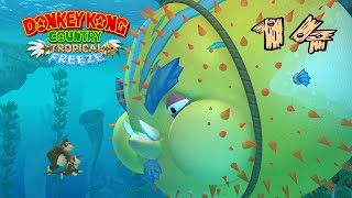 DKC Tropical Freeze  Episode 14 Fishticuffs [upl. by Everick]