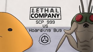 SCP 999 Vs Hoarding Bug  SCP x Lethal Company Animation [upl. by Ranna501]