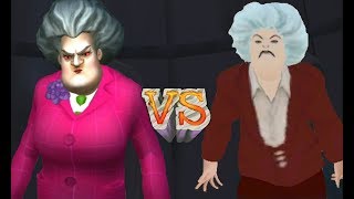 ► Scary Teacher 3D vs My Scary Teacher Haunted House Games [upl. by Inor]