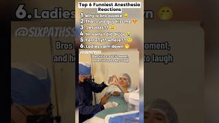 Top 6 Funniest Anesthesia Reactions [upl. by Scholem]