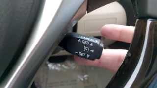 Lexus RX350 cruise control tutorial and demonstration [upl. by Enelyaj986]