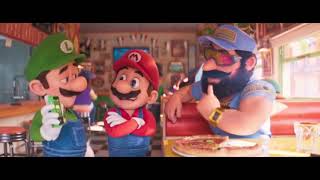 The Super Mario Bros Movie  Punch Out Pizzeria Scene [upl. by Aidua]