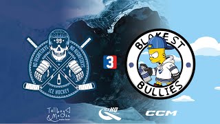 No Regretzkys v Blake St Bullies  Div 3  13th July  IceHQ Beer League ice hockey [upl. by Acissehc]