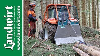 Pfanzelt Sline Seilwinde im Test  landwirtcom [upl. by Stephen79]