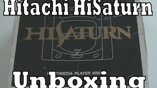 Hitachi HiSaturn  Sega Saturn Console Unboxing amp Review [upl. by Twila]