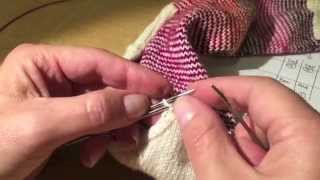 Apprendre le Grafting  Cours de tricot [upl. by Ramat925]