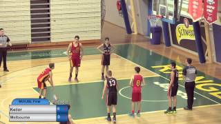 MUVJBL VC u14B Grand Final Melbourne vs Keilor 18 September 2015 [upl. by Boyden643]