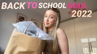 Back2school shopping haul supplies new clothesampbag theatre college edition [upl. by Irreg556]