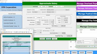 Payroll Management System for Small Business Free Software Payslip Generator [upl. by Wainwright]