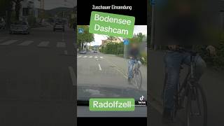 Bodensee Radolfzell TalahonVibes FahrradFails DashcamVideo shorts talahon dashcam [upl. by Janelle]