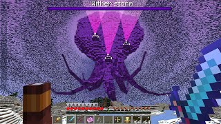 I Killed the NEW Wither Storm in Survival Minecraft 2024 [upl. by Nnylkoorb755]